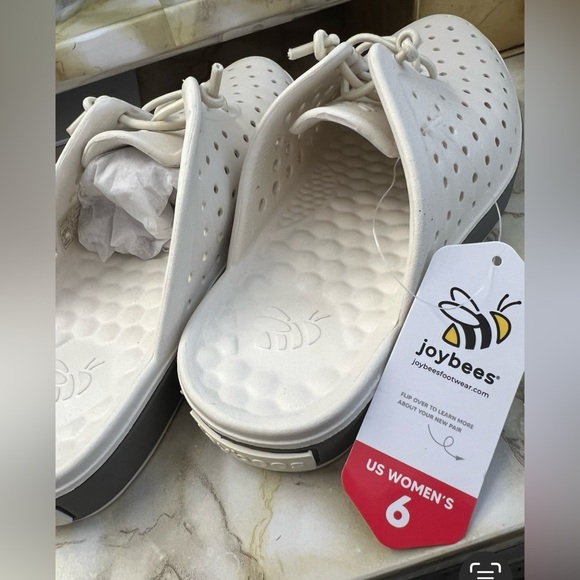 Joybees Shoes - Joybees Women's Cream Slip-On Mules